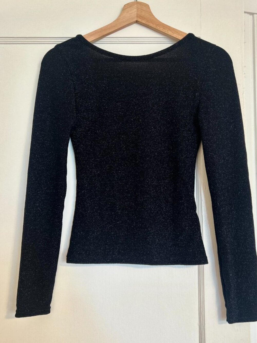 Rouje Solyana T-shirt - Lurex Marine Size 34 - Picture 3 of 9